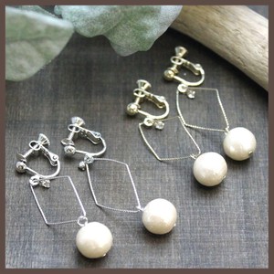 Clip-On Earrings Cotton 2-colors