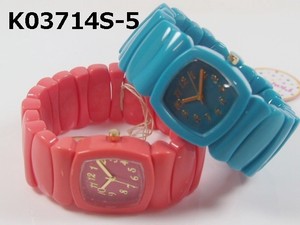 【在庫処分】【国内メーカーお買い得品】レディース腕時計　ゴムベルト　日本製ムーブメント