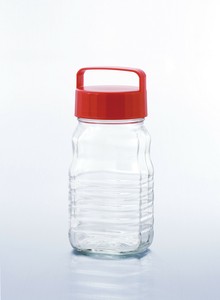 日本製 貯蔵壜 梅酒 ペットボトル型貯蔵びん1.2L小分けちゃん