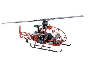 ブリキのおもちゃ（mono helicopter）【27152】
