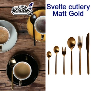 SVELTE CUTLERY M.GOLD