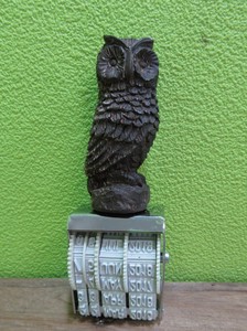 Calendar Stamp Owl