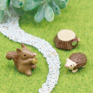 Mini Mini Lens Set Squirrel Hedgehog Tea Animal Garden Mascot Interior