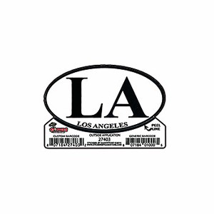 創業38周年 セール品【ステッカー】LOS ANGELES ステッカー スモール 66-SN-ST-S27403