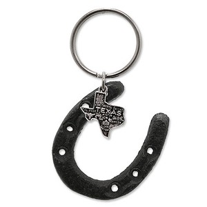 【ウエスタン ＆ ネイティブ】ホース シュー キーリング（キーホルダー）LH-HSKC-TEXASSTATE