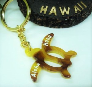 Original Made in Japan Tortoiseshell Key Ring