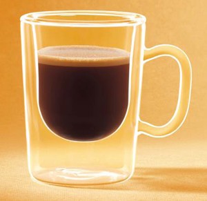 Cup Design SINGLE Coffee Heat Resistant Glass