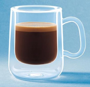 ＜特価商品＞アロマを生かすデザイン■【Luigi Bormioli/耐熱ガラス】Single origin coffee cup コロンビア