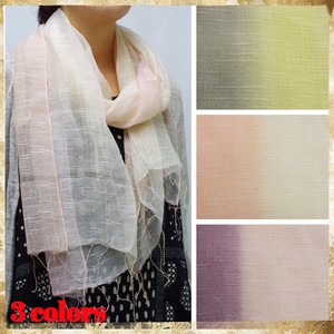 Natural Material Stole Silk Stole 1 4 9