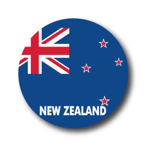 国旗缶バッジNO. CBFG-044　NEW ZEALAND（ニュージーランド）