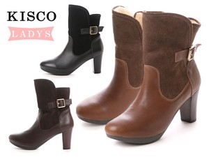 Ankle Boots Cattle Leather Suede Genuine Leather 2-way