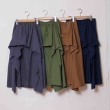 Skirt Spring/Summer Cotton Natural Voluminous Skirts Made in Japan