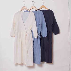 Casual Dress Spring/Summer Cotton Natural One-piece Dress Embroidered