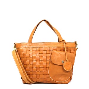Cow Leather Mesh Bag