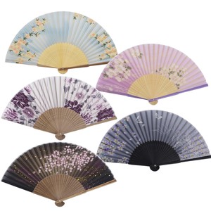 Silk Folding Fan Japanese Craft