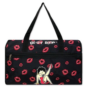 【Betty Boop】ダッフル バッグ シッティング ウィズ リップス BB-DN-DB-BC219JI-7B