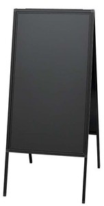 【光】蛍光マーカー用アルミ枠スタンド黒板