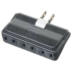 ヤザワ 耐トラ付アンダータップ3個口黒 Y02U300BK
