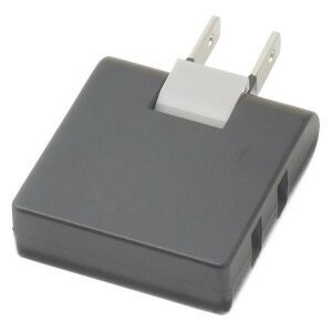 ヤザワ 耐トラ付コーナータップミニ2個口黒 Y02C200BK
