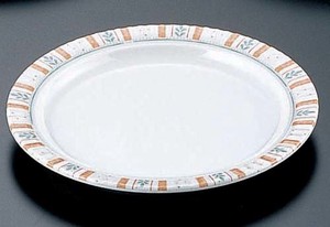 メラミン「バジル」　19cmライス皿