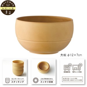 Maple Made in Japan bowl Resin Dishwasher Available Microwave Oven