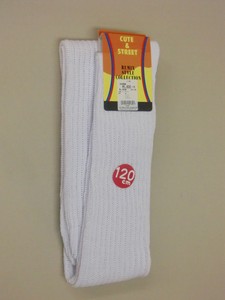 Socks White Socks 120cm
