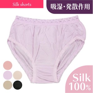 Silk Lace Shorts Silk 100
