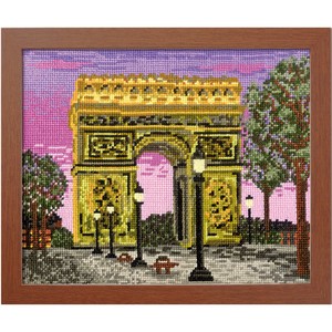 刺しゅうキット『パリの凱旋門（フランス）』