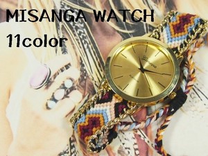 Made in Japan GENEVA Unisex Wrist Watch Good-luck bracelet Watch Bohemian Style
