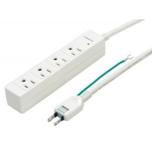 ヤザワ 3Pマグネットタップ4個口2m白 Y02JKP402WH