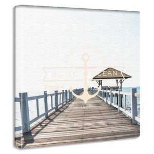 海のファブリックパネル 雑貨 ポスター pop-0086