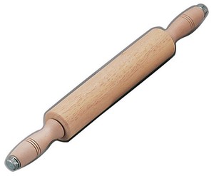 木製ローラー式めん棒　太型（ミズメ材）