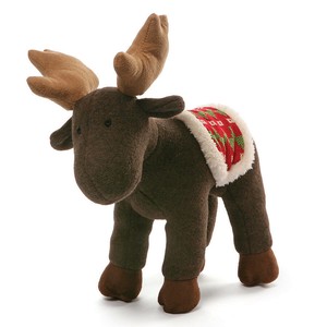 【GUND】ウィンター ムース ブラウン M <クリスマス>