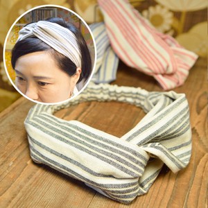 Hairband/Headband Stripe Hair Band Cotton 3-colors