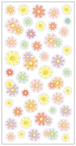 【マスキングステッカー フラワー】花柄 雑貨 デコレーション 手帳 ギフト メッセージカード