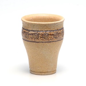 【信楽焼】古代文　フリーカップ