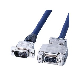 ディスプレイ延長ケーブル 複合同軸ケーブル アナログRGB ストレート全結線 6m KB-CHD156FN