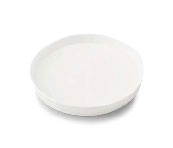 Mino ware Main Plate Circle White Miyama 16cm Made in Japan
