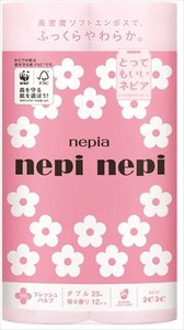 [Nepia] Nepinepi Toilet Roll Double Sakura