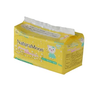 ナチュラムーン 生理用ナプキン [多い日の昼用] 羽なし トップシートコットン100％【NaturaMoon】
