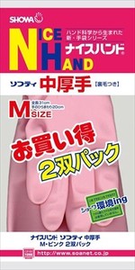 Rubber/Poly Gloves 2-pairs