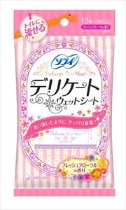 ユニ・チャーム　ソフィ　デリケートウェットフローラルの香り 【 生理用品 】