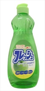 ロケット石鹸　フルーツ酸配合フレッシュ　グリーンアップルの香り 【 食器用洗剤 】
