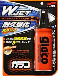 ソフト99　ダブルジェットガラコ耐久強化180ML 【 カー用品・洗剤・クリーナー 】