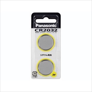 パナソニック　リチウムボタン電池　CR−2032 【 乾電池 】