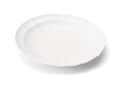 Miyama suzune Variety Plate White Porcelains MINO Ware
