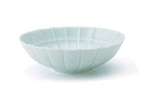 Miyama suzune Noodle Bowl Celadon MINO Ware