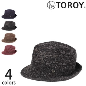 帽子/帽子 メンズ/帽子 メンズハット/帽子 ブランド/帽子 秋冬/トロイ/TOROY