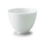 深山(miyama.) crease-クリース- 煎茶碗 白磁[日本製/美濃焼/和食器]