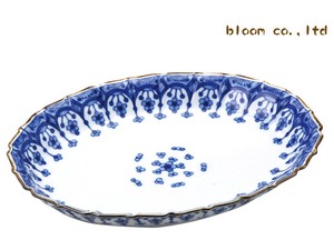 Floret Hors d’oeuvre Plate Mino Ware Made in Japan